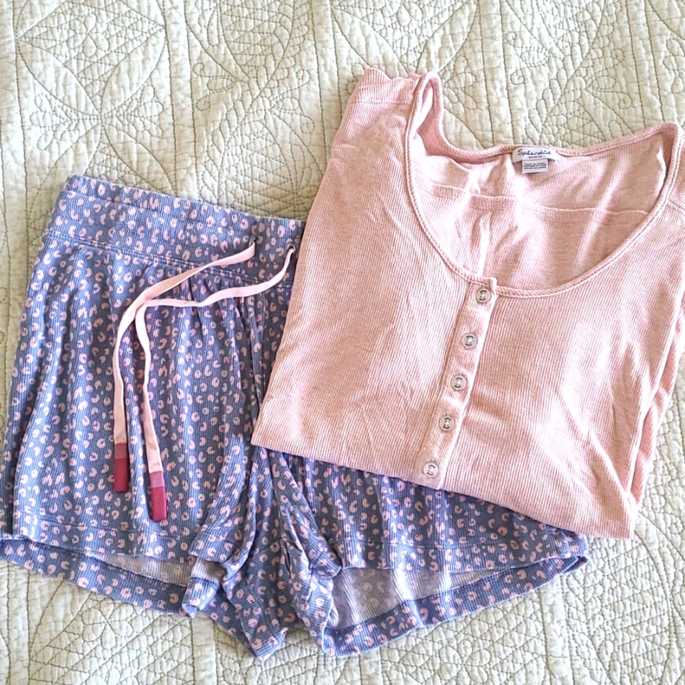 Splendid Shorts Pajama Set MEDIUM